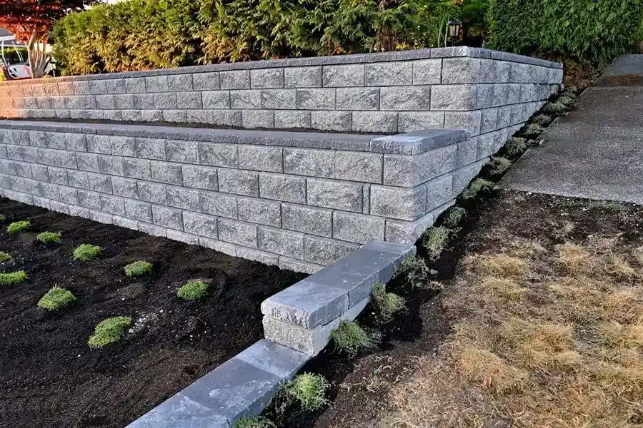 Retaining Wall Installation